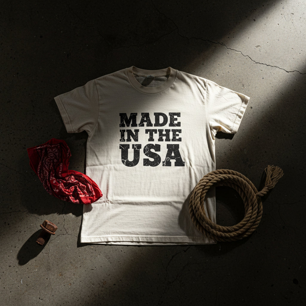 Made in the USA Vintage White